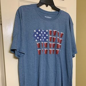 Academy Sports Forth of July tee shirt. Size is XL. Never worn.